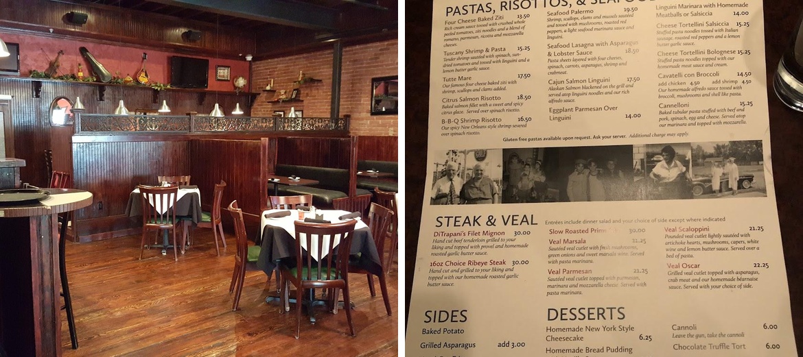 Benton Square Restaurant & Lounge Menu