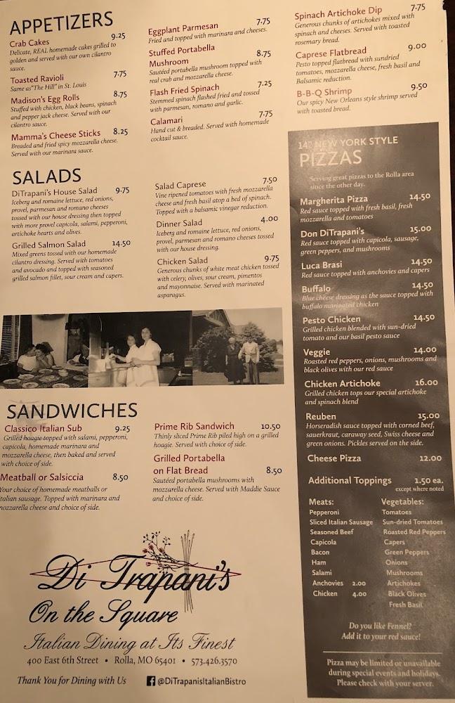 Benton Square Restaurant & Lounge Menu image 2